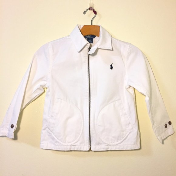 ralph lauren white jacket